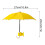 Yellow Phone Umbrella Suction Cup Stand Plastic 1 3