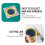 Rubber anti-odor shower drainer no filter blue 5