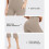Women's High Waist Stretch Capri Pants Solid Color Straight 7
