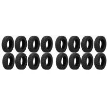 Lot de 16 Housses de Protection pour Roulettes de Valise en Silicone