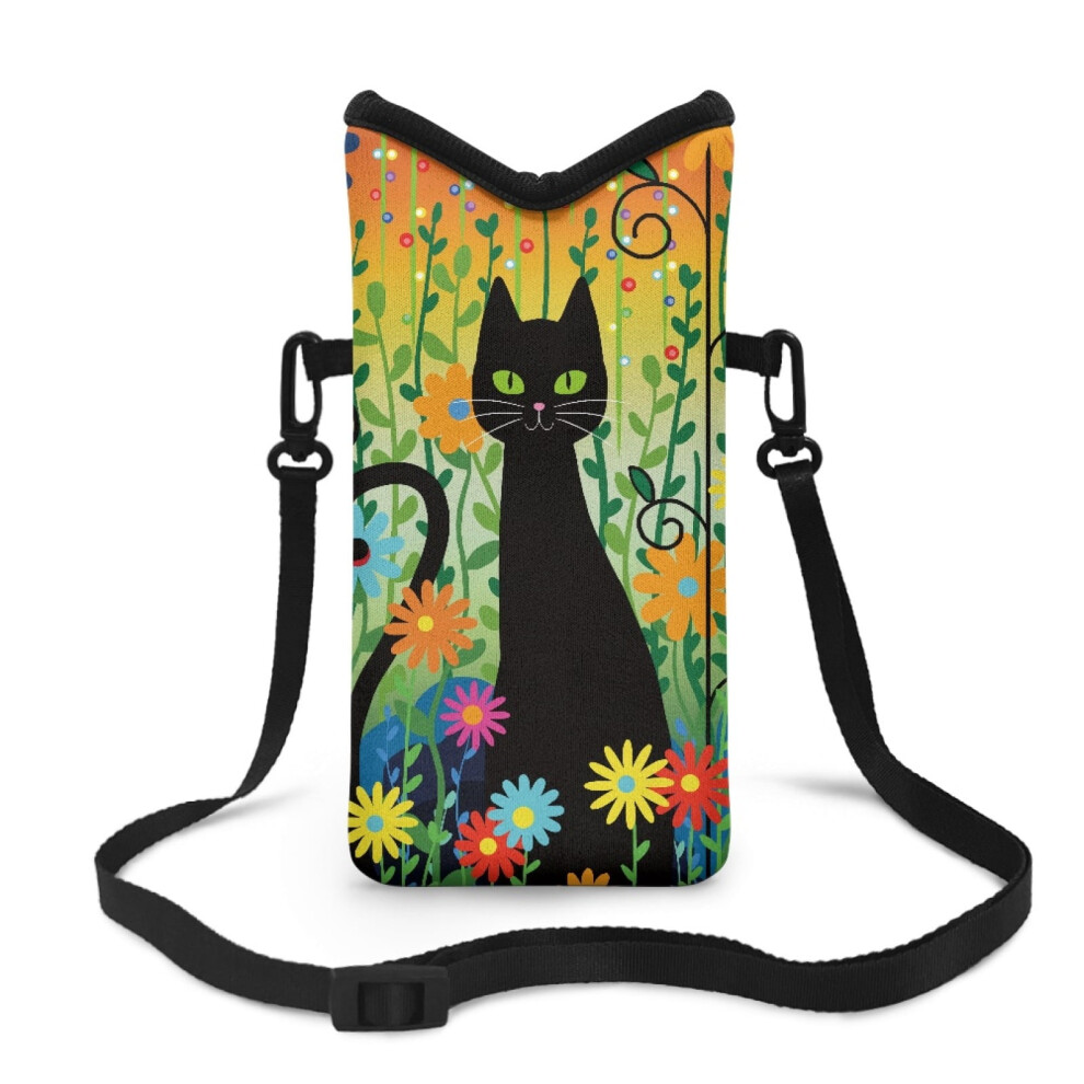 Neoprene Phone Sleeve Bag With Adjustable Crossbody Strap 9178400896378