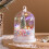 Christmas Tree Night Light Transparent Plastic White 1