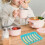 Silicone Sausage Mold with Lid, Thickened, 6-Cavity 6
