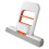 Mini foldable desktop mop with self-squeeze sponge 1