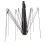 Kit de Reparo para Haste de Guarda-Chuva (2 Conjuntos) 11,8 x 3,54 x 1,18 polegadas 6