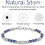 Boho beaded bracelet for women silver gold adjustable 7 4
