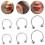 Surgical Steel Internally Threaded Septum Ring 1.0x6mm 2