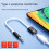 3,5 mm han til USB-C hun lydkabel 2 stk. 2
