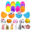 Prefilled Easter Eggs with Rubber Toys 48/24/12 Pcs 1