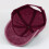 Casquette de baseball rose unisexe ajustable couleur vin 4