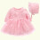 Abito da principessa in tulle con pizzo e ricami, rosa, 2