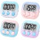 Digital Timer with Magnetic Back and ON/OFF Switch 4-Pack 1
