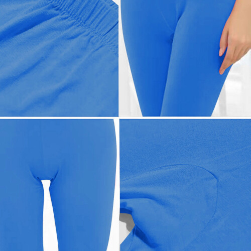 Women's Velvet Leggings High Waist Thickened Solid Color 2