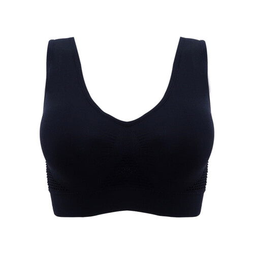 Vest Bra Plus Size Shockproof Breathable Wireless Nylon 1
