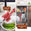 Heat-Resistant Meat Chopper Nylon Smasher Fork Red 4