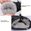 Motorcycle Handlebar Muffs Windproof Waterproof 1 Pair 4
