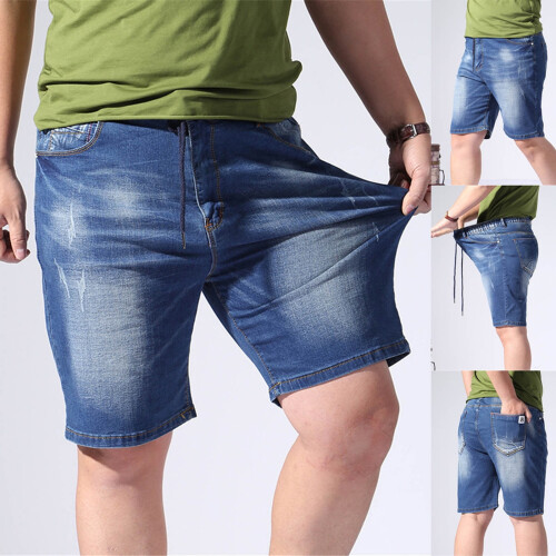 Herreshorts i plusstørrelse med snøre og lommer 1
