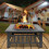 Wood-burning fire pit table 32 inch square 2