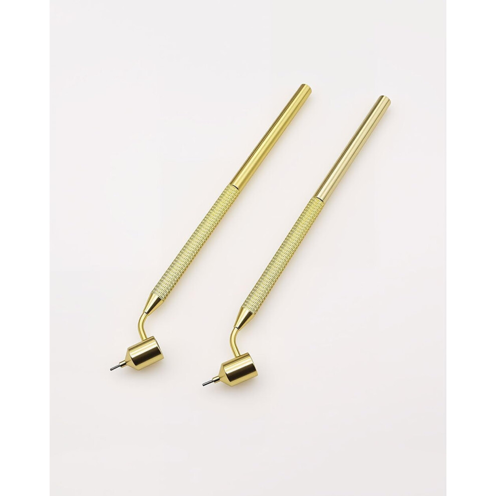 Fluid Writer Paint Applicator Pen 0.5Mm 0.7Mm 2Pcs Gold 975221313331