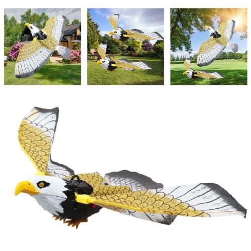 Tragbare Adler-Vogelscheuche aus Kunststoff – Gartendekoration 1