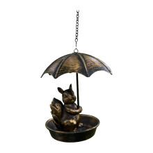 Bird Feeder Animal-Shaped Water Tray for Balcony