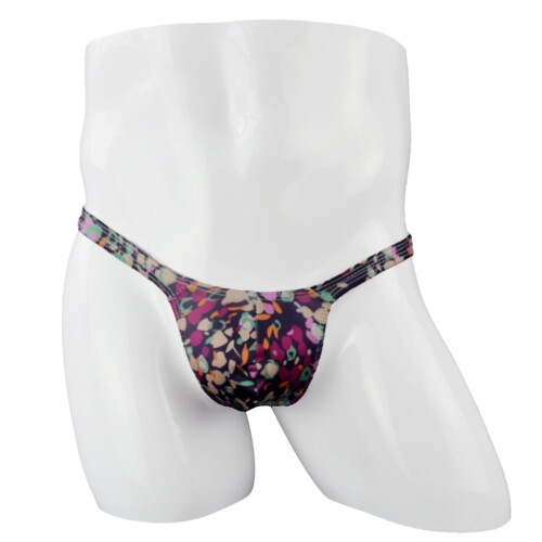 Șort de baie pentru bărbați, tanga micro elastică 1