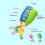 Musical Smart Remote Key Toy Blue 8