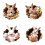 Easter rabbit and flower window clings – 4 sheets 1