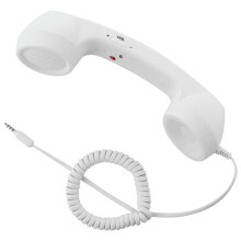 Retro 3.5mm Telephone Handset Mic Speaker for iPhone iPad