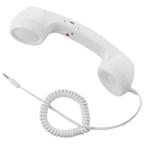 Retro 3.5mm Telephone Handset Mic Speaker for iPhone iPad