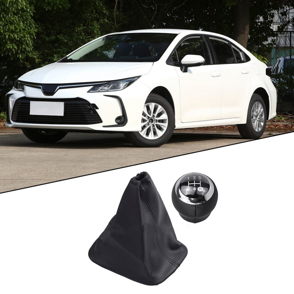 Toyota Corolla Gear Shift Knob Cover 2007Â2013 Black 9152228072596