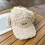 Dames winter baseballpet met oorklappen, beige 3