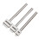 Leather Prong Punching Tool Set 3 pcs 2/4/6-hole 1