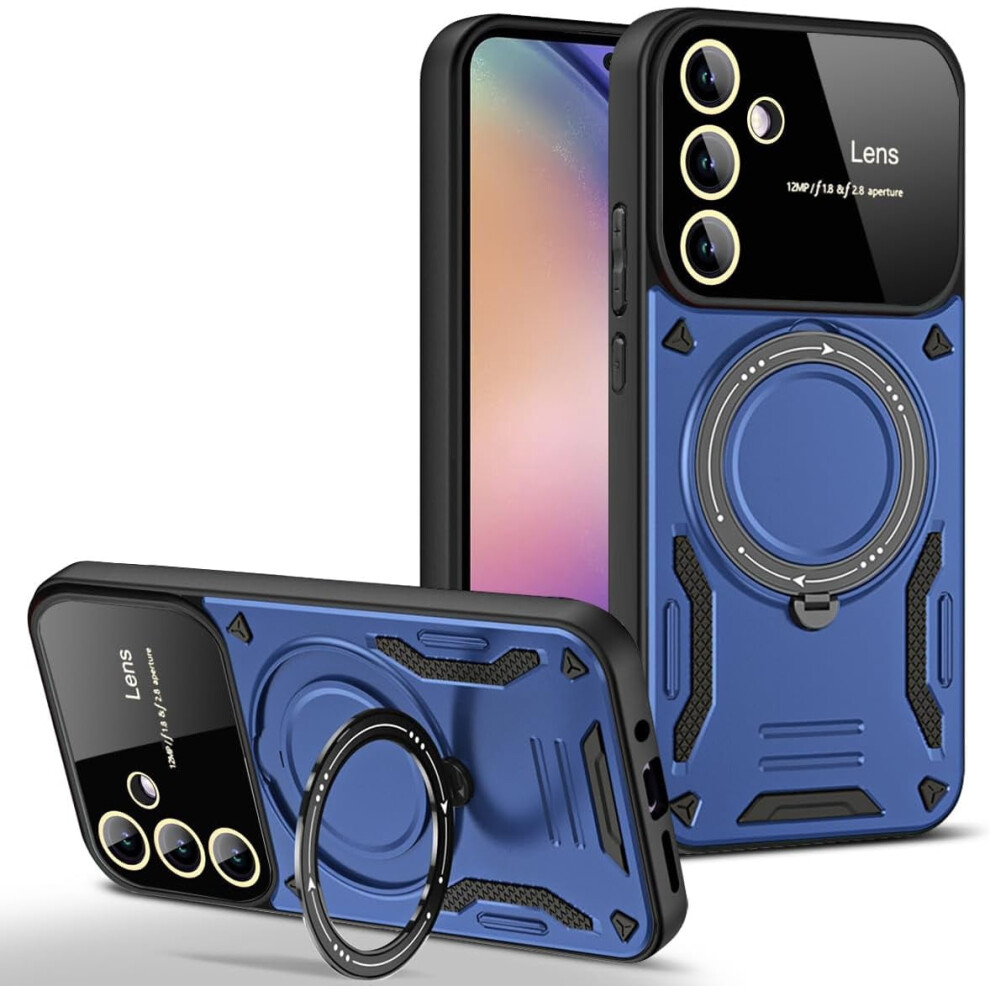 Galaxy S24 Fe Military Dual-Layer Case With Kickstand And 902370183706