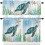 Ocean-Themed Kitchen Curtains Set Blue Sea Turtle Starfish 1