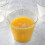 Gullglitter klare plastvinglass 9oz 2