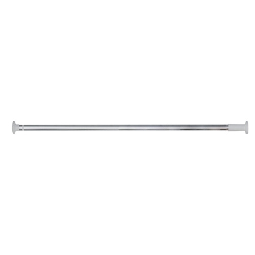 Tringle à rideaux extensible réglable 135-165 po blanche 1