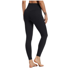 Women's High-Waisted Yoga Leggings Tummy Control Black XXS