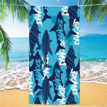 Beach Towel Double-Sided Velvet Ultra-Fine Fiber