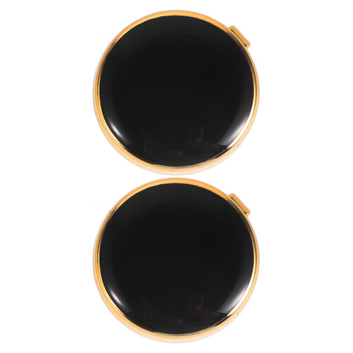 Cufflink Button Covers Copper 1 Pair 0.59x0.59x0.16 in