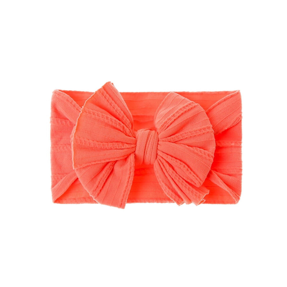 Baby Hair Bow Head Wrap Turban Knotted Knitted Headband