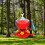 Hummingbird Feeder Pumpkin Shape Ant-Proof 5 Ports 1
