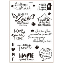 German rub-on water transfer candle sticker for ceramic cup