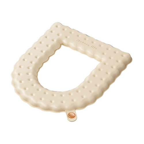 Funda impermeable para asiento de inodoro con cojín de espuma lavable 1