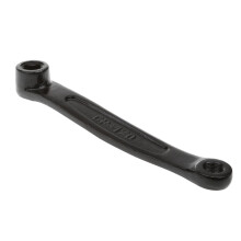 Road Crank Arm Black Steel Iron 6.7 Inch Left Prismatic Hole