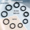 Titanium septumring 8G10G12G10mm12mm14mm sort sølv 3