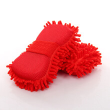 Microfiber Car Wash Sponge and Non-Scratch Mitt 2-Piece