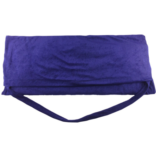 Husă pentru șezlong de plajă, microfibră, uscare rapidă, bleumarin, 1 buc. 1