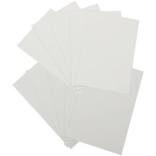 Sublimation Aluminum Blanks White 10 Pack