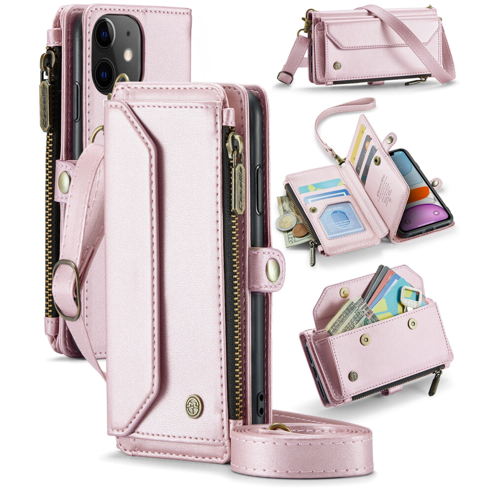 Caseme Leather Wallet Case For Iphone 11 6.1-Inch Â Pink 9336866125986